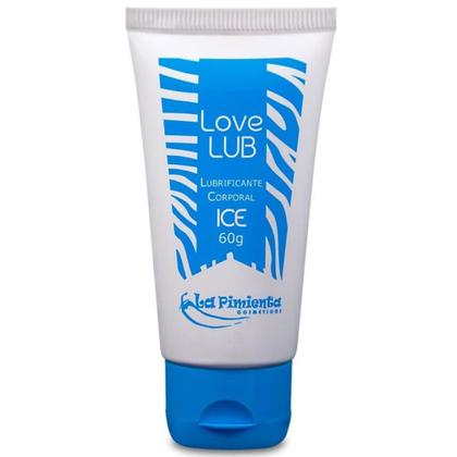 Imagem de Gel Lubrificante Íntimo Anal Vaginal Love Lub Ice Efeito Gelado