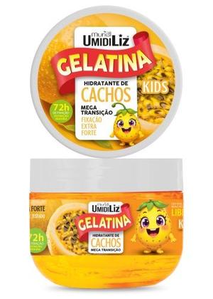 Imagem de Gelatina Muriel Umidiliz Hidratação Maracujá Kids 250g