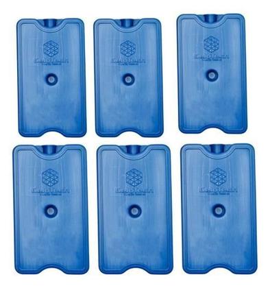 Imagem de Gelo Artificial Reutilizável 200ml Kit 6 Unid.