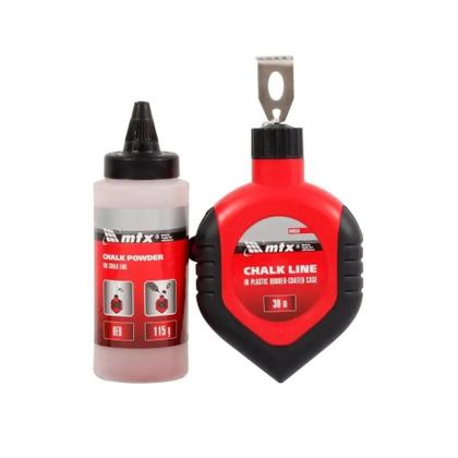Imagem de Giz Linha Para Marcação Vermelho 30M - Mtx