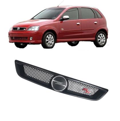 Imagem de Grade Corsa SS 2003/... Montana 2003 a 2010 Black Piano Sem Emblema SS