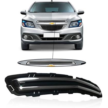 Imagem de Grade onix superior friso cromado