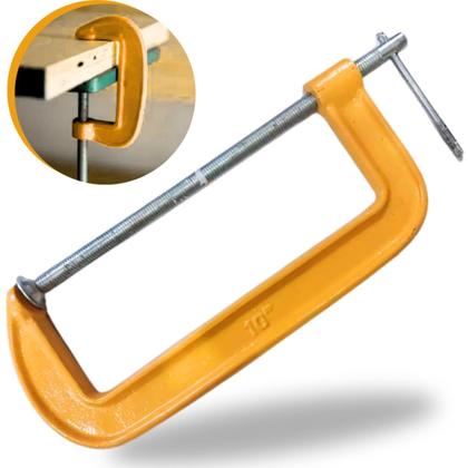 Imagem de Grampo Sargento Fixação Tipo C 10 Polegadas Beltools