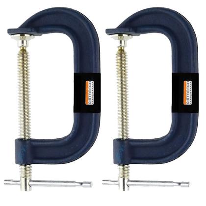 Imagem de Grampo Sargento Marceneiro Tipo C Pesado 4 Polegadas 2