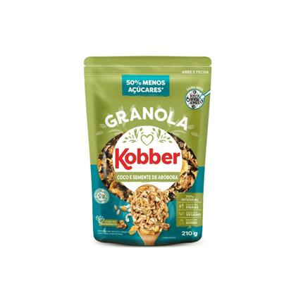 Imagem de Granola Kobber Pouch Coco e Sementes de Abóbora 210gr