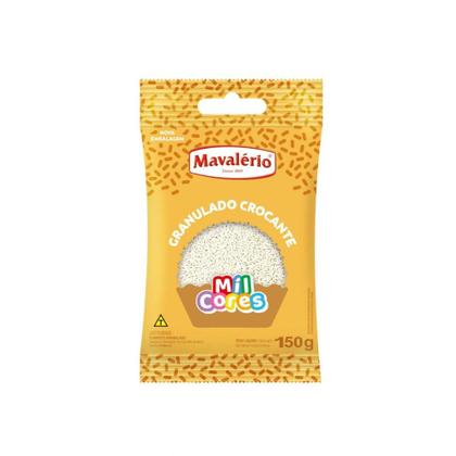 Imagem de Granulado Crocante Branco 150g - Mavalério