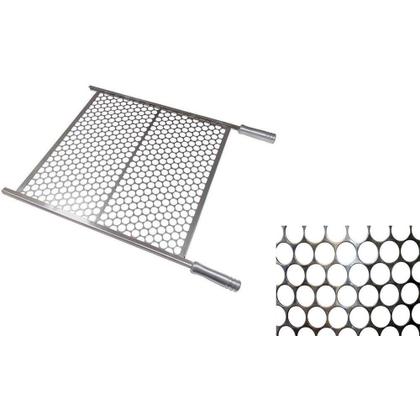 Imagem de Grelha para churrasco tipo Moeda Tamanho 55 X 35 -  Inox