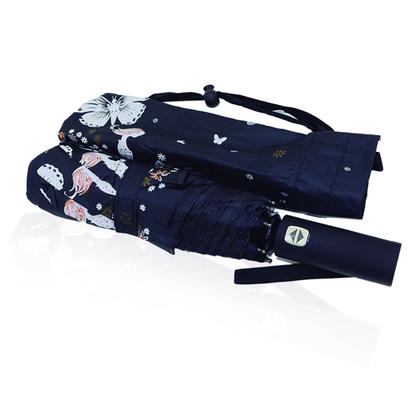 Imagem de Guarda Chuva Automático Hastes Duplas Reforçado Contra Vento Com Proteção Solar Blackout Cabe Na Bolsa / 1058A