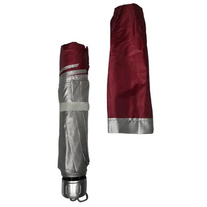 Imagem de Guarda-chuva Sombrinha Colorido Pequeno com Proteção UV Conforto Térmico