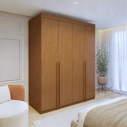Imagem de Guarda-roupa 4 Portas 100% Mdf Versátil