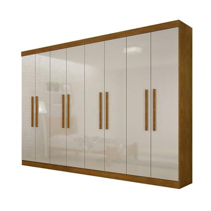 Imagem de Guarda Roupa Casal Hera MDF 8 Portas e 4 Gavetas Rufato