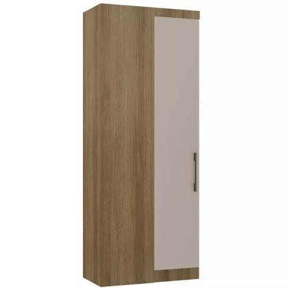 Imagem de Guarda Roupa de Canto Reto Modulado 90cm 1 Porta Paris Luciane Móveis