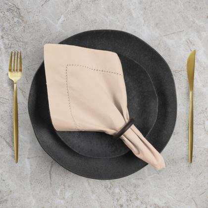 Imagem de Guardanapo de Tecido Algodão Ponto Ajour 6 Peças