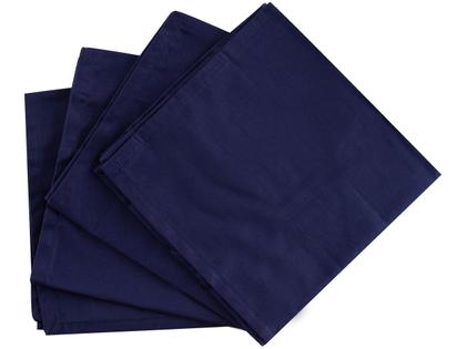 Imagem de Guardanapo de Tecido Azul 100% Algodão