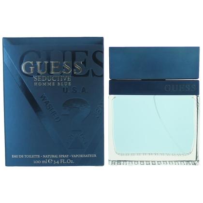 Imagem de Guess Seductive Homme Blue por Guess, 3,4 oz Eau De Toilette 