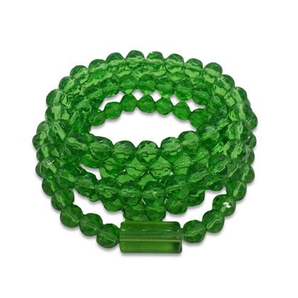 Imagem de Guia Cristal 147 Contas Verde Cristal 60 cm Umbanda