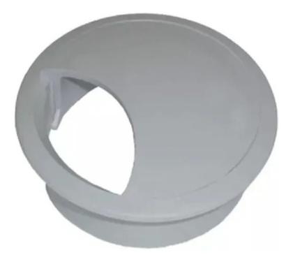 Imagem de Guia Passa Fio 46mm Cinza Claro - 15 PeÃas