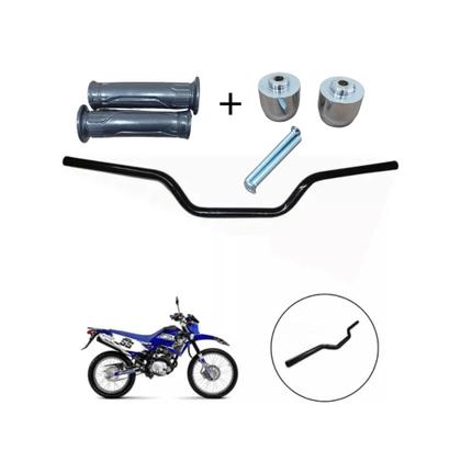 Imagem de Guidão Xt 125 Com Pezinho  Manopla Ideal Para Personalização De Motos