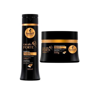 Imagem de Haskell Cavalo Forte Crescer Cabelo Shampoo 300ml + Máscara 250g