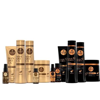 Imagem de Haskell Cavalo Forte E Mandioca Completos 500ml 12 Itens