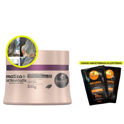 Imagem de Haskell Cosméticos Máscara Roxa Matização Loiro Blond 250g