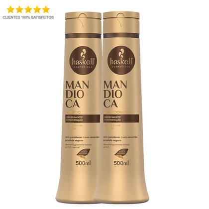 Imagem de  Haskell Mandioca Shampoo + Condicionador 500ml