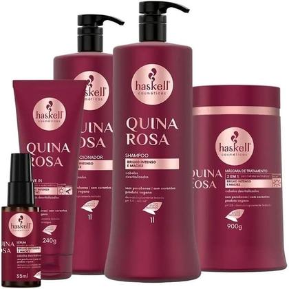 Imagem de Haskell Quina Rosa Completo 5 Produtos 1L