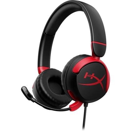 Imagem de Headset Gamer Kids HyperX Cloud Mini, Bluetooth, Driver 30mm, USB-C, Preto - 7G8F1AA