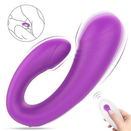 Imagem de Heart Sweety S-Hande Vibrador Casal com Controle Remoto 9 Intensidades em Silicone Recarregável