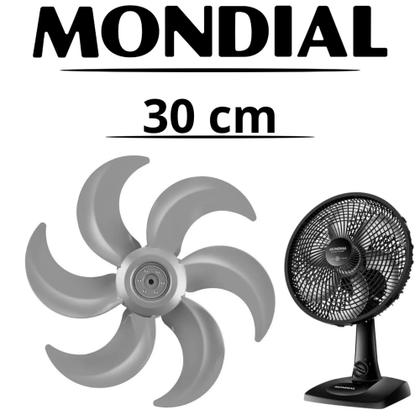 Imagem de Hélice Ventilador Mondial 6 Pás 30 Cm Preto e Azul