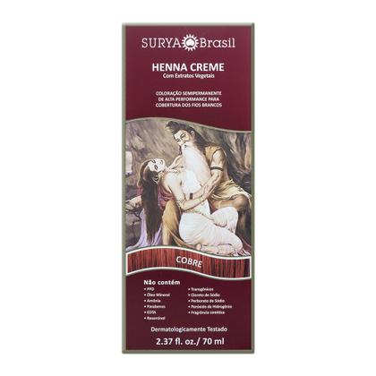 Imagem de Henna Creme Surya Brasil Cobre kit