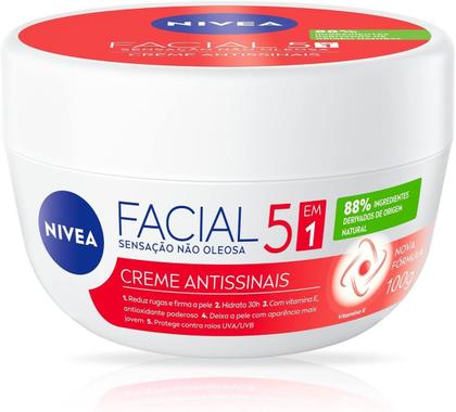 Imagem de Hidratante Facial Nívea Antissinais Creme 100g