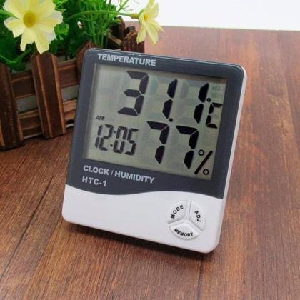 Imagem de Higrômetro Digital Sensor De Clima Para Medição Inteligente