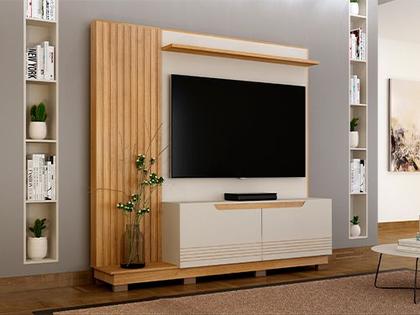 Imagem de Home Theater Orlando 2,0 Off White/Cinamomo