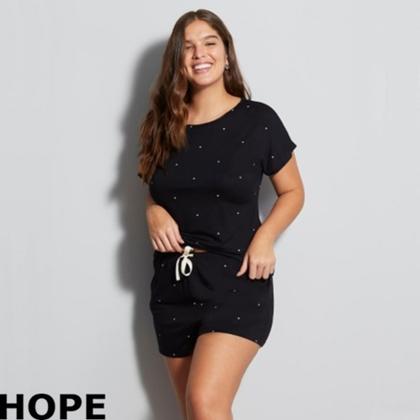 Imagem de Hope Pijama Short Doll Em Viscose Dreams Lcs010