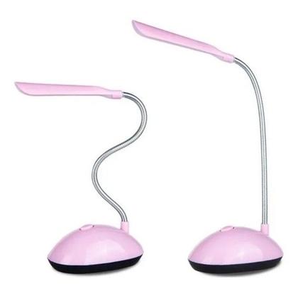 Imagem de HYQ0011 Mini Abajur Led De Mesa Articulável A Pilha