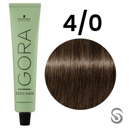 Imagem de Igora Zero Amm 4/0 Castanho Médio 60 ml