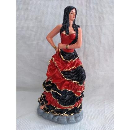 Imagem de Imagem Cigana Sete Saias  Escultura Gesso Estatua 40 Cm