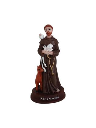 Imagem de Imagem de São Francisco de Assis 12cm resina