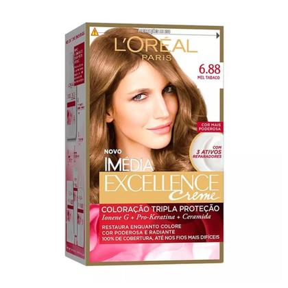 Imagem de Imédia Excellence Tinta Creme 6.88 Mel Tabaco