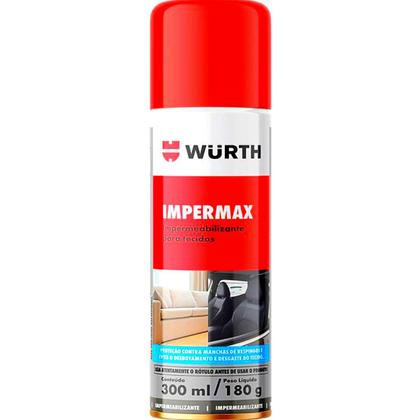 Imagem de Impermeabilizante Impermeabilizador de Tecidos Sofa Estofados Banco Cadeira Luva Roupa Tenis Wurth 300ml Wurth