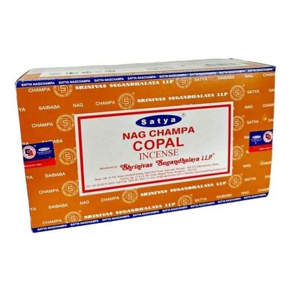 Imagem de Incenso Massala Satya Flores Ervas 12 Caixas Com 12 Varetas