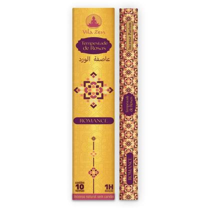 Imagem de Incenso Vila Zen Linha Árabe Tempestade De Rosas 10 Varetas