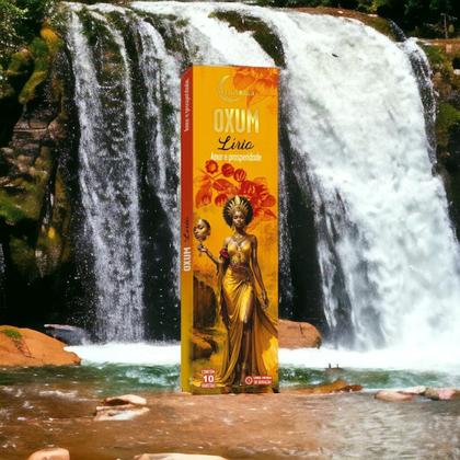 Imagem de Incensos Natural Lua Mistica 0 Carvao Cx c/10 Varetas Fragrancia: Oxum