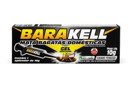 Imagem de Inseticida Em Gel Barakell Kelldrin 10g Elimina Baratas Domésticas