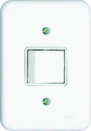 Imagem de Interruptor 1 Tecla Bipolar Simples 20a Pollar Radial