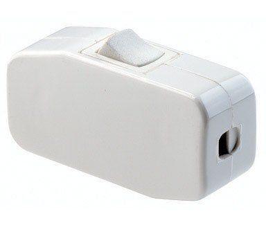 Imagem de Interruptor de aparelho Leviton C24-05410-0KW Branco de Pólo Único