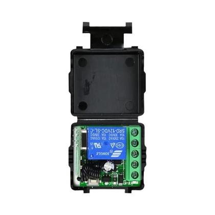 Imagem de Interruptor De Controle Remoto Sem Fio 12V 10A 433Mhz, Receptor Transmissor RF Para Fechadura De