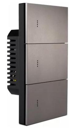 Imagem de Interruptor Inteligente Mercúrio 3 Teclas Física Zigbee Ekaza