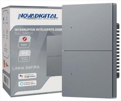 Imagem de Interruptor Inteligente Novadigital 2 Teclas Físicas Zigbee